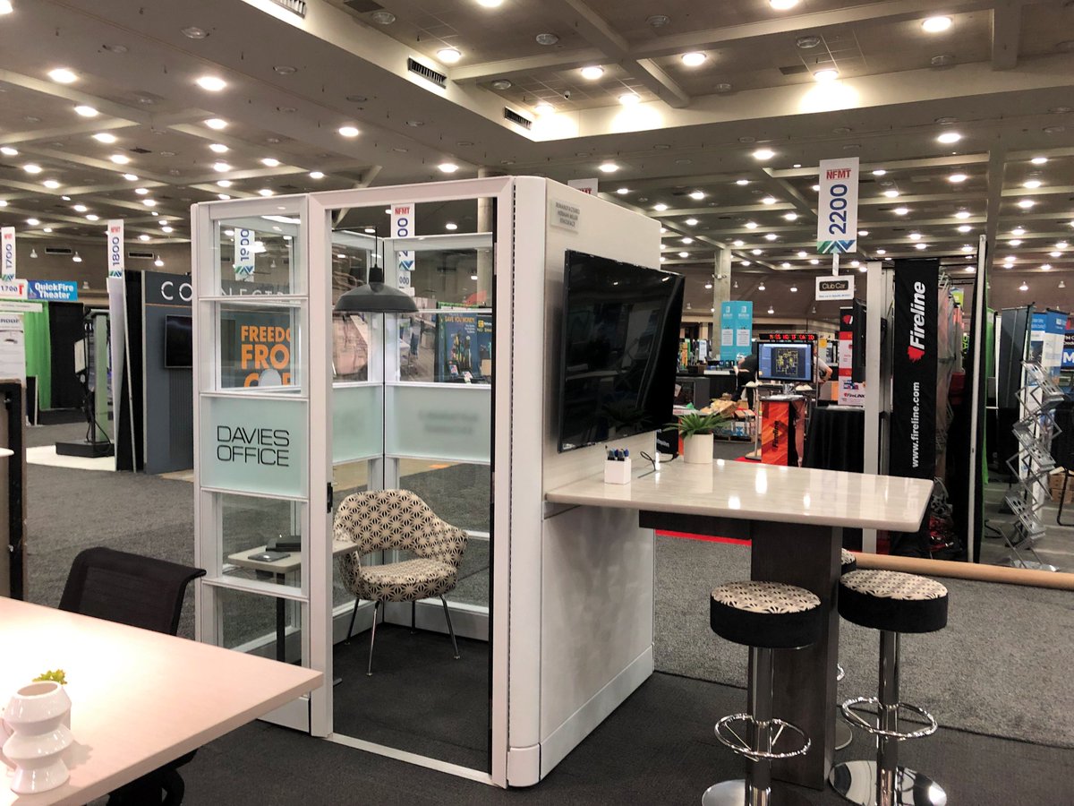 DaviesOffice's tweet photo. Come see us at NFM&T in Baltimore MD at Booth 2207! #Remanufactured #DaviesOffice #NFMT2019 https://t.co/0zfcFZ5NqX