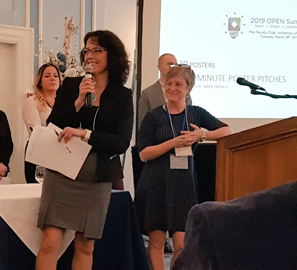 pharmacist_lisa's tweet photo. Happening now @open_pharmacy  #2019OPENSummit ! Lise Bjerre and Barb Farrell on behalf of @Deprescribing https://t.co/ePIWZ8vhp9