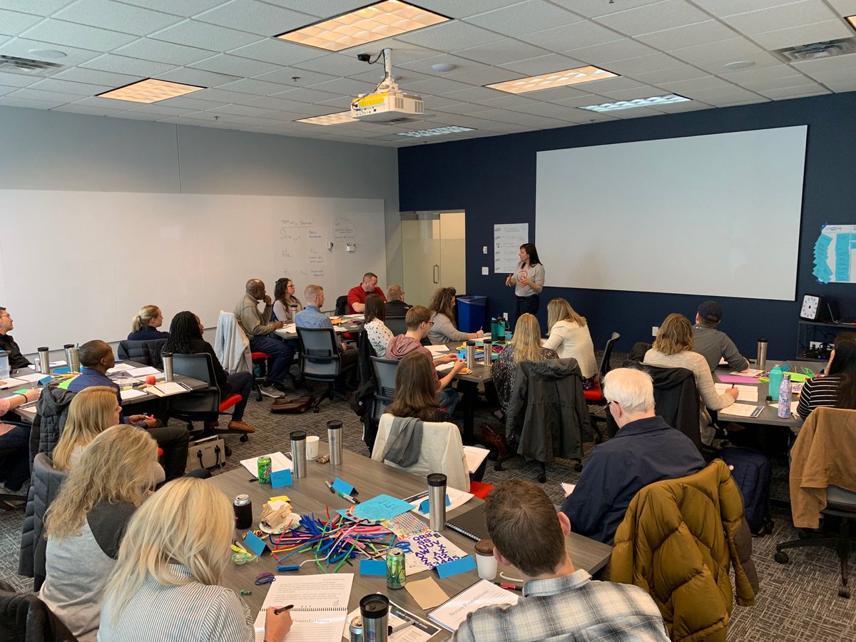 Full house at our <a href="/CprimeInc/">Cprime, Inc</a> Certified ScrumMaster with <a href="/AgileAngela/">Angela Johnson</a> 
<a href="/CoLeadTeam/">CoLeadTeam</a> 
#scrummaster