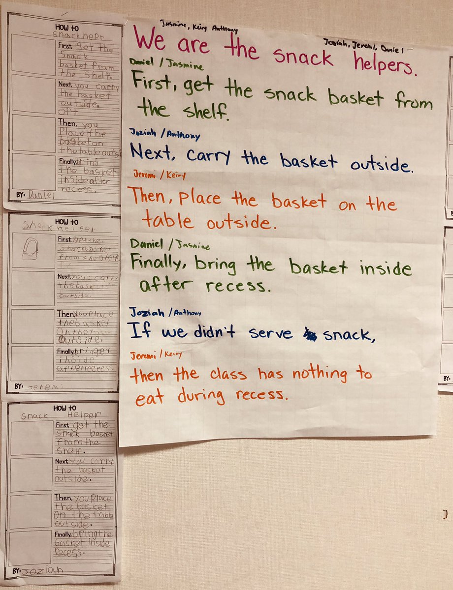 bowteesta's tweet photo. Community helpers make our world better. @KSmithSchool kindergarteners apply what they learned about community helpers to their classroom! @meghnavenk @moto_ly #PBLWorks https://t.co/HOBqgd3OHc