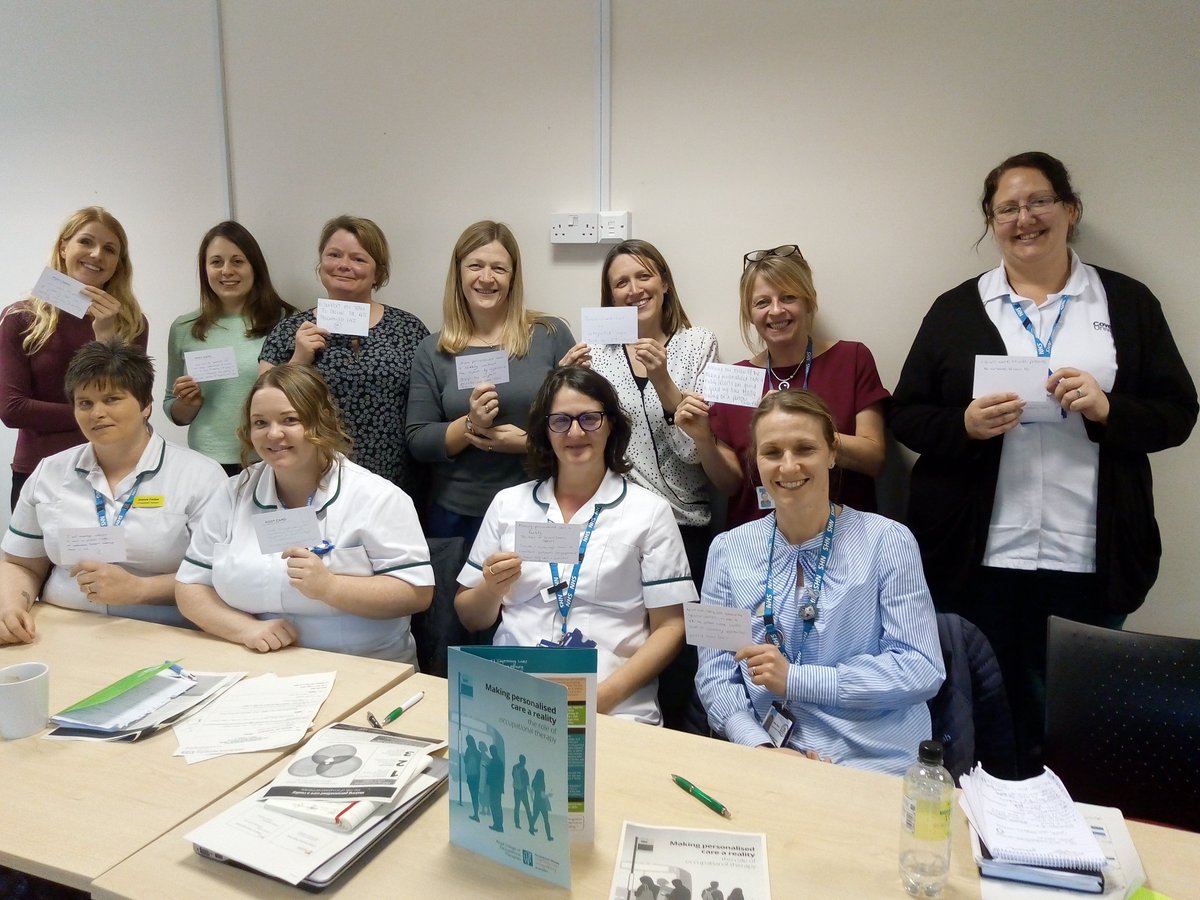 MHSOP OTs pledging how they will Make Personalised Care a Reality in their practice at the MHSOP PDF which celebrates 25 years this year. <a href="/stephanier_o/">Stephanie O'Connell</a> <a href="/EmmaArthur1/">Emma Arthur 🍊</a> <a href="/rachelbilsboro1/">Rachel McCall 💙</a> <a href="/lynwilliams10/">Dr Lyn Williams DBA MScOD, RMN, Q member</a> <a href="/ColledgeRebecca/">Rebecca Colledge</a>