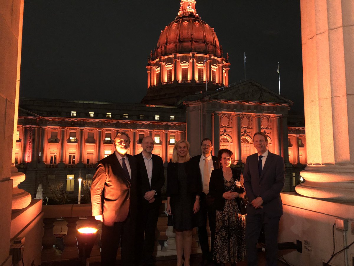 SigridKaag's tweet photo. Great launch of #HollandintheValley: a partnership of businesses, universities and government, to connect Silicon Valley and the Netherlands, jump-starting innovation and talent #NLUSA https://t.co/tG8Lv9CMLZ