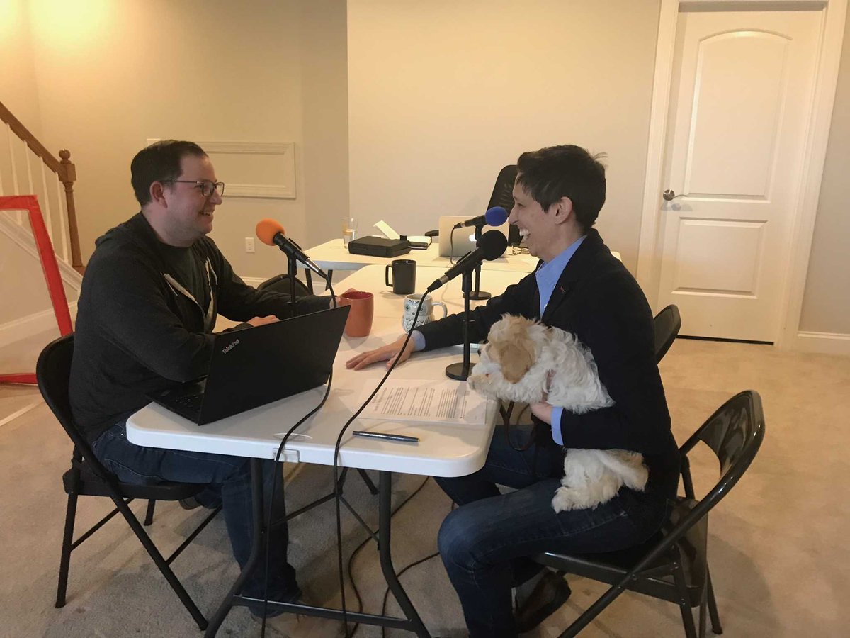 tenfoldorg's tweet photo. Mike McKenna talking about leadership transitions and Tabor with Sarah from @WorkWisdomLLC on their podcast, “The Behaviorist” 🎙 Stay tuned for the released podcast episode next week! https://t.co/IxY6q1Fipj