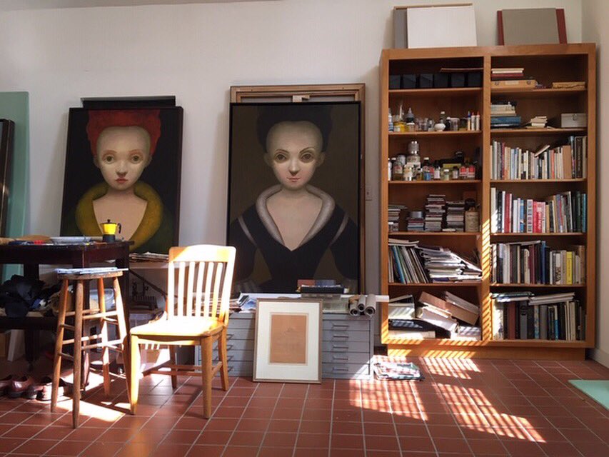 EdwardRiceArt's tweet photo. Finally joined the 21st century—I now have a cell phone. (It was a gift from my family.) Enjoying the camera: here is my first shot. #edwardrice #iphone #cellshot #artist #instudio #instapic #edwardriceart #northaugusta #thesouth https://t.co/NxmVhPEgpt