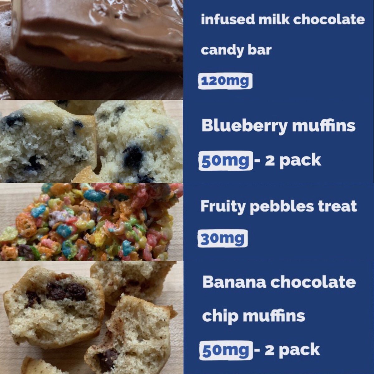 fire_pharms's tweet photo. These are just SOME of the delicious #edibles you can find at our FirePharms locations...visit https://t.co/3POo21W5TH to see more 😋 https://t.co/wcjENjNmSA