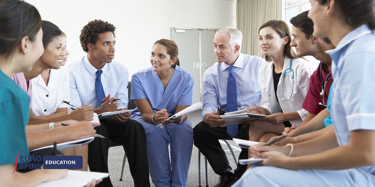 EUROSPINESoc's tweet photo. Education Week 2019 – take your education to the next level!
Obtain EUROSPINE's brand-new non-surgical diploma EDISC – EUROSPINE Diploma in Interprofessional Spine Care from 1–5 July in Geneva. #EDISC #SpineCare #HealthProfessionals
➕https://t.co/95pS8S3uH0 https://t.co/ulRE6dbHYc