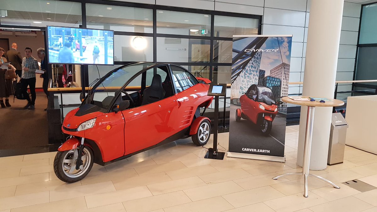 Ridecarver's tweet photo. Great to be at the #mobilityFFWD event in Rotterdam! #ridecarver #Mobility https://t.co/aZyvru8dCj