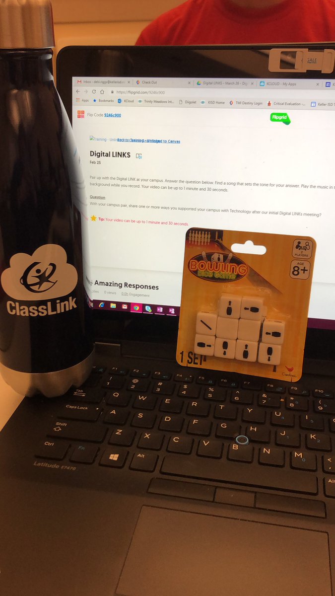 Flipgrid fun and prizes <a href="/KellerISDPD/">KISD Prof. Dev.</a> during Digital Links training!