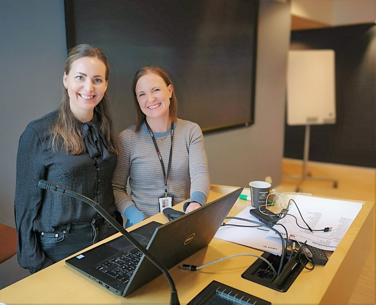 utiskyen's tweet photo. Gjennomgang i dag av Visma sine mange timesystemer. Dekker de aller fleste bransjer. Spennende nyhet: Project Accounting https://t.co/9cG02DY0NE ERP. Her er det avanserte muligheter for automatisk å kunne gjøre inntekts- og kostnadsperiodisering. Takk Cecilie og Tonje! #Visma https://t.co/zky8P3HGDm
