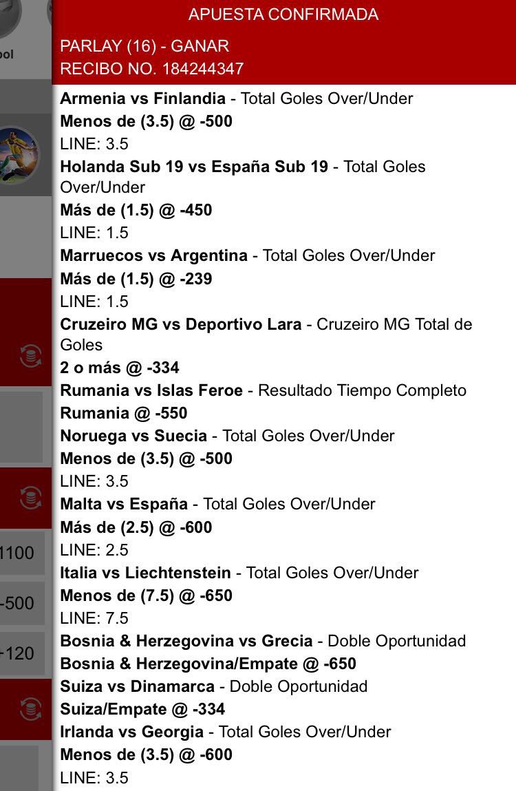 PikAndBet's tweet photo. Mega Parlay de Regalo 🎁. Fútbol ⚽️ Internacional 🇦🇷🇧🇷🇰🇵🇫🇮🇲🇽🇱🇺🇵🇾 !! Súper Momio 🍀🍀🤑🤑😎😎 RT quien va conmigo ?? 🤞🏼 https://t.co/iWgK32MKPk