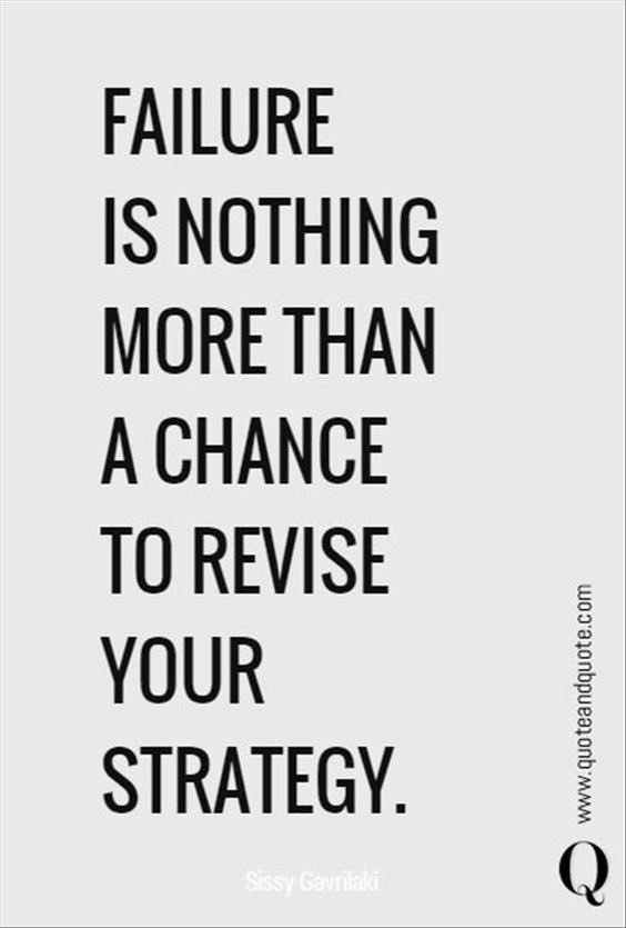 _1aWeek's tweet photo. Don’t let failure stop you. There’s nothing wrong changing things up if you need to. #1aweek #LearnFromYourFailures #ChangeItUp #Determination https://t.co/j11jrejHyz