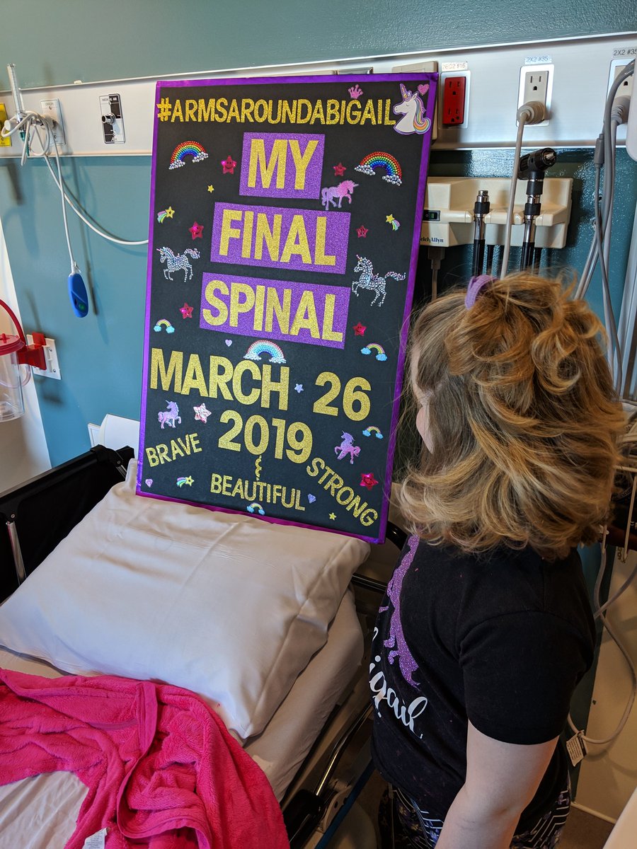 ReginaldGunton's tweet photo. #mchughwellness #armsaroundabigail @CHEOhospital @McHughEduCentre Big day for Abigail and her family in MDU at CHEO https://t.co/pz0JeFt5WN