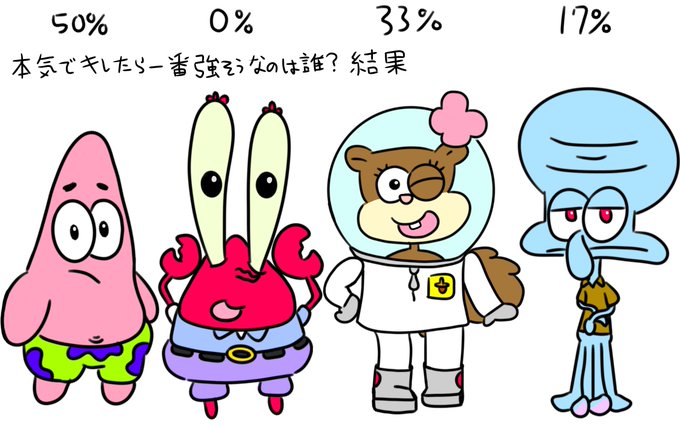 スポンジボブのtwitterイラスト検索結果 古い順