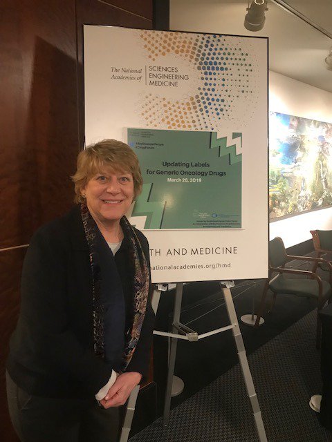 Glad to be at the <a href="/theNASciences/">National Academy of Sciences</a> meeting representing #pancreaticcancer to help the <a href="/US_FDA/">U.S. FDA</a>  update labels for generic drugs!