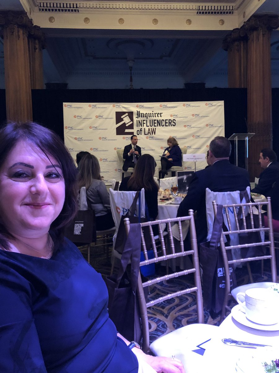 Great time hearing from <a href="/JoshShapiroPA/">Josh Shapiro</a> at the <a href="/PhillyInquirer/">The Philadelphia Inquirer</a> Influencers of #law awards ceremony! Thrilled to accept this honor on behalf of <a href="/NDGalli/">Nicole Galli</a> for her accomplishments in #intellectualproperty litigation.