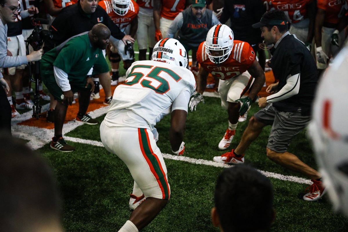 CanesFootball's tweet photo. Don’t get in the ring if you’re not ready to brawl https://t.co/wtiJPTzGoY