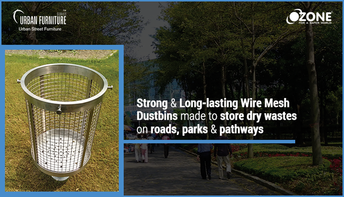 OArchitectural's tweet photo. Ozone Wire mesh Circular Dustbins are offered in custom design &amp; sizes. Wire mesh design made with 304 grade stainless steel, makes these #SSDustbins durable, cost effective &amp; require NO maintenance.

Know more: https://t.co/JcKAUEX2wR or Call +91 9958364242

#OzoneInfraSolutions https://t.co/biT5Ena1kj
