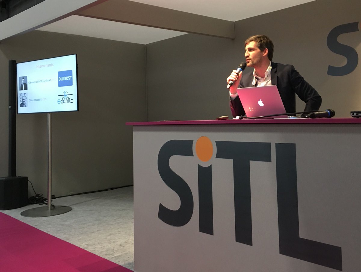 Ownest_io's tweet photo. 🔛🗣️ Notre atelier au #SITL19 "Fusionner l'IOT, la blockchain et l'IA pour sécuriser la logistique" bat son plein, au Workshop 2. Plus d'infos sur cette session co-animée par notre CEO @ClementBL et #edentic : https://t.co/e1MR1ADxJa #SITL #blockchain #supplychain #retail https://t.co/WU4sdoDddV
