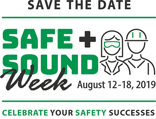 SafetyHealthMag's tweet photo. Third annual #SafeAndSoundAtWork Week set for Aug. 12-18. Learn how you can participate: https://t.co/6WO2Ib2IcG https://t.co/BvIy0JFLzV