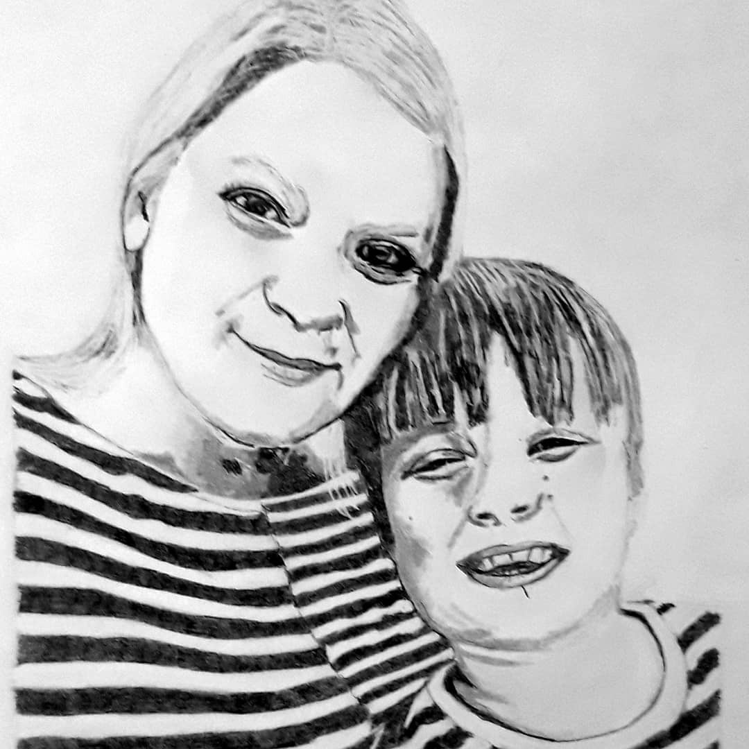 SeaGreySketches's tweet photo. Just finished another commission. 

#sketches #art #artist #portrait #blackandwhite #pencil #graphite #loveart #drawing #pencilportraits #pencilsketches #graphiteportraits #graphitedrawings #newtodrawing #newtoart #2Bgraphiteleads #AinStein #pentel #tombowmonozero https://t.co/ckYuVGeQf3