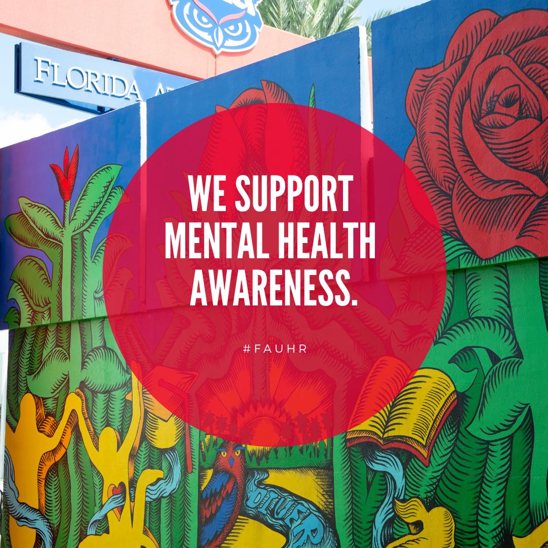 fau_hr's tweet photo. Mental Health is just as important as physical health. Check out some mental health tips on FAU's Owls Care Health Promotions site (https://t.co/8mEMUFiCLZ)  or OWL Help! (https://t.co/wOLSHhPfn4). #FAU #FAUHR #MentalHealthAwareness #BeFAU #GoOwls #TuesdayThoughts 🦉🌴 https://t.co/qAQIaf2YDZ