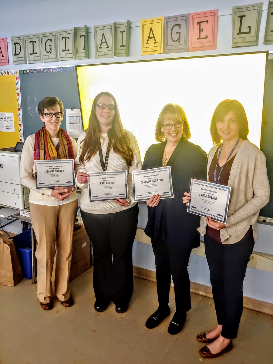 HVTechCoach's tweet photo. Our CSELC teachers completed the Virtual Trips learning series! #ppcsd #pineplainsproud https://t.co/NDuDeGqO55