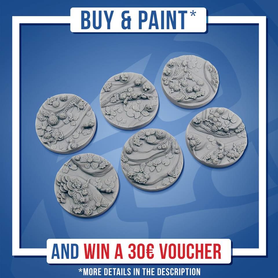 PAINTING CONTEST INCOMING!!!
Visit our facebook page for more information!

#MicroArtStudio #Wargaming #TableTopGaming #TableTop #InfinityTheGame #Infinity #CorvusBelli #MiniatureBases #BattleBases #SceneryBases #MicroArtStudioBases #Agreda #AgredaBases #Contest #Painting