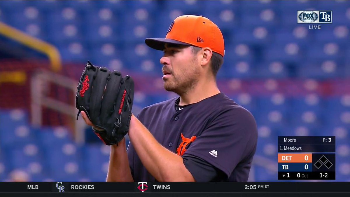 FanDuelSN_FL's tweet image. Always fun to see Matt Moore back at The Trop! #SpringRays