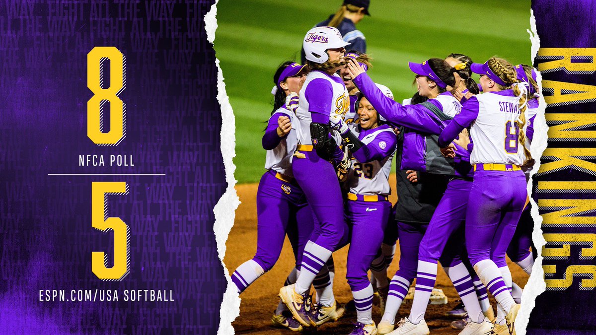 Softball "Making a move into that Top 5 of the USA Softball poll