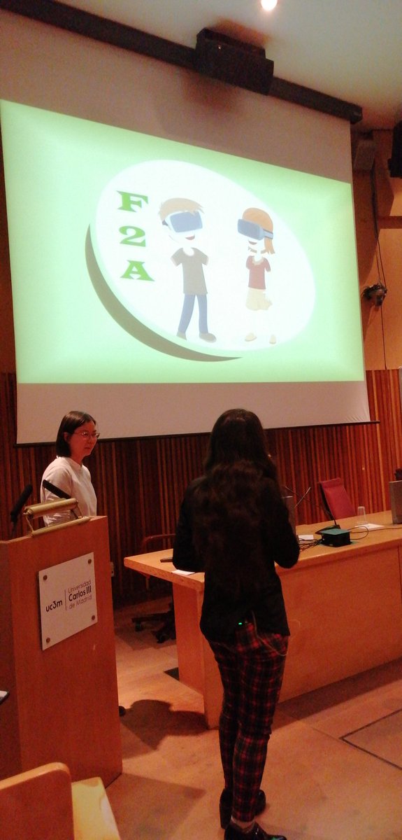 StartUC3M's tweet photo. Face to avatar: aplicación para practicar y aprender idiomas con avatares #IDEAE #AlternativaEmprender https://t.co/q2KjcHVWDB