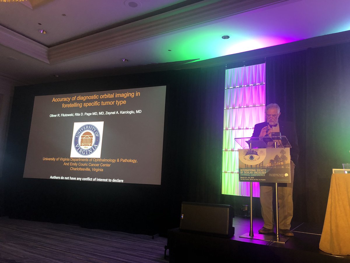 The last oral paper of the conference! Advice from Dr. Karcioglu: if you can’t give your paper first, then give it last. No matter what it’s well received as long as it’s short! 😂