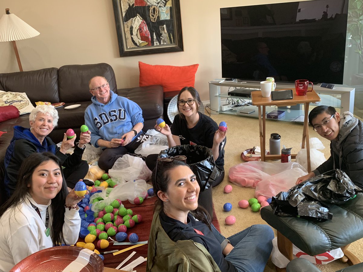 After hours of egg stuffing, we’re ready to bring you Spring Eggstravaganza! Make sure to grab an eco-friendly egg on campus THIS Thursday and share it with us on social media 🐣 #BeCivil #CivilityEgg