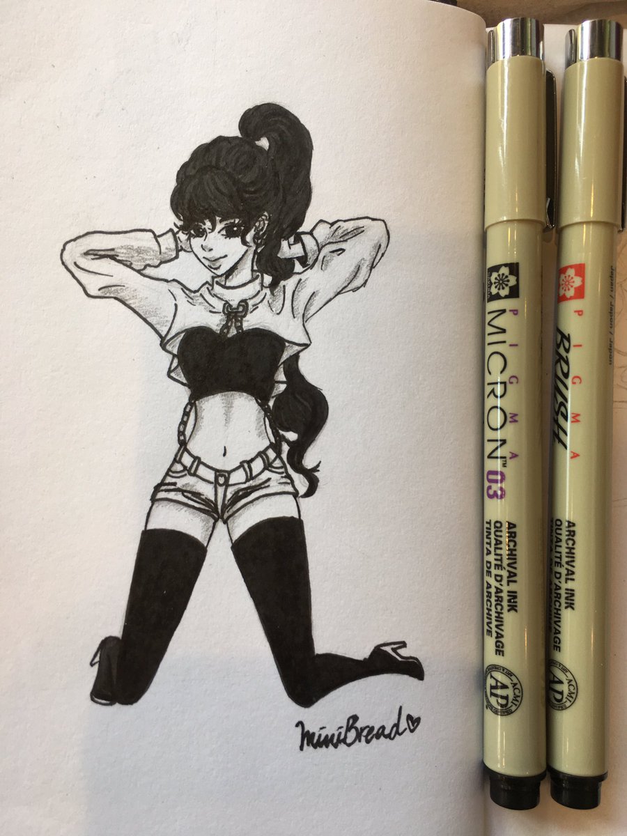 MiniBread3's tweet photo. Sorry for the inactivity.. QuQ... here is a recent drawing... https://t.co/2XOBVK2QJd
