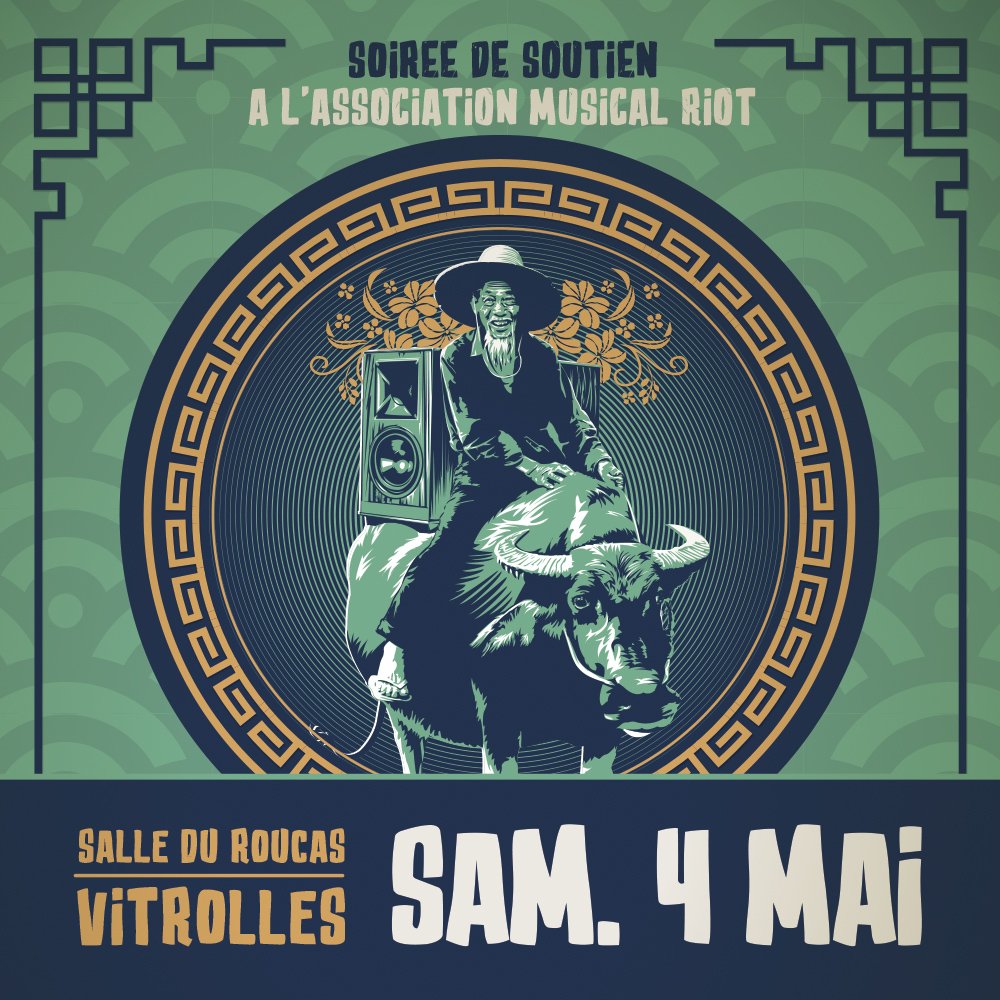 Rendez-vous le 4 Mai à #Vitrolles avec High Ku (<a href="/LabelCMR/">CMR (Chinese Man Records)</a> ) pour un DJ Set enflammé et <a href="/MassiliaHiFi/">Massilia HiFi</a> ! 
Préventes en ligne weezevent.com/high-ku-chines…