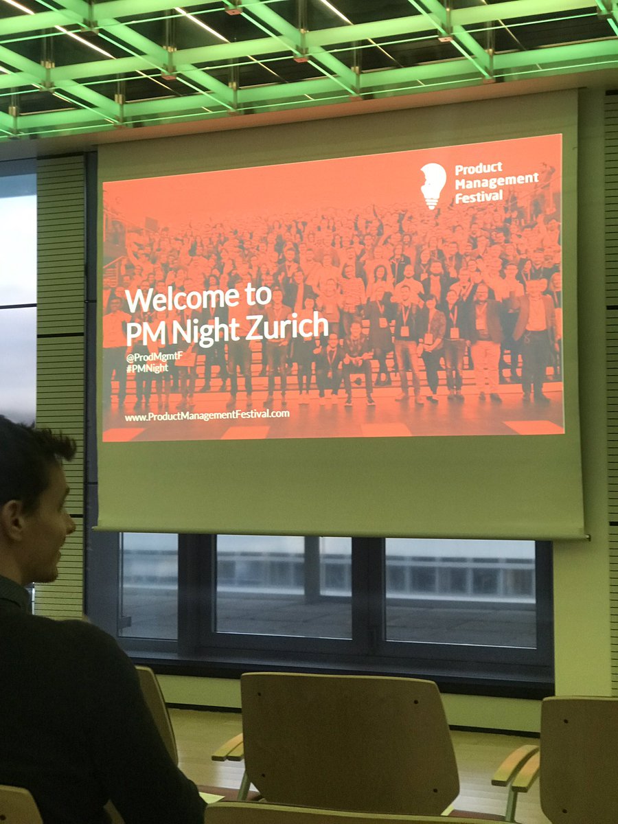 pzuber's tweet photo. Looking forward to my first #PMNight in Zurich by @ProdMgmtF @Tamedia https://t.co/8DJVKqizwS