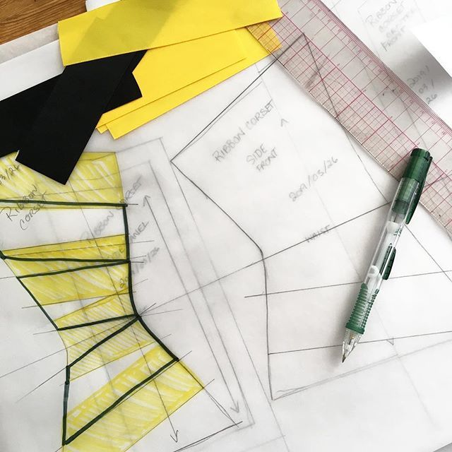 PalmPatterns's tweet photo. Finally working on a corset style I’ve been wanting to try for years... the ribbon corset! #patternmaking #corsetry #handmadelingerie #imademycostume https://t.co/uKxWnIzgwX https://t.co/KSaQSu3WBw