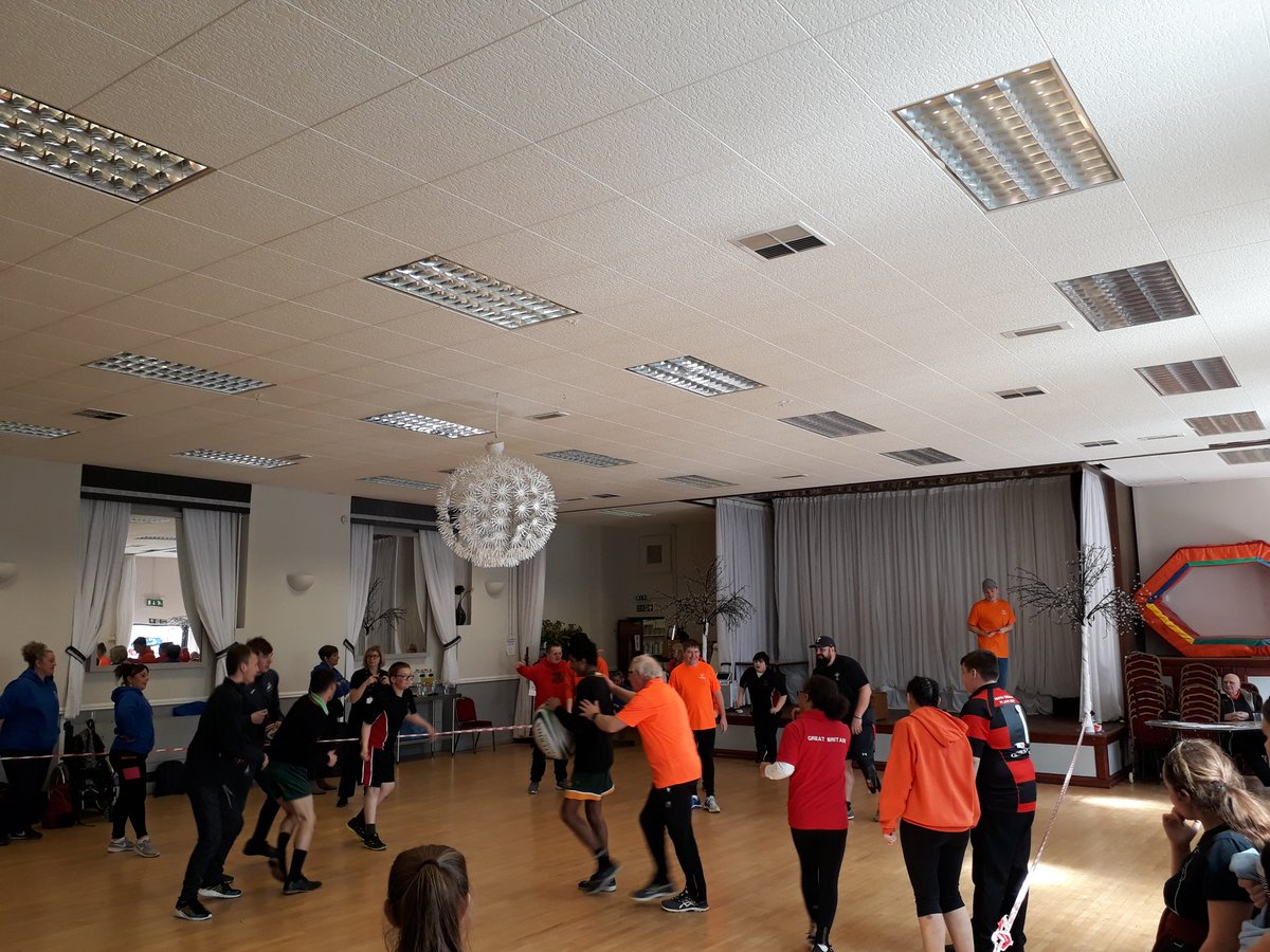 Dyffrynamanpe's tweet photo. An excellent and rewarding day at the Ammanford Disability Sports Day. Hope they enjoyed as much as we did. Nice to bump into a few familiar faces too.
#WRUHUB #JerseyForAll @DisRugbyDC @WRU_Scarlets @WRU_Community @IccScarlets @scarlets_rugby @geraintrugby @chris_ower @dafisbach https://t.co/E73WC5inoQ