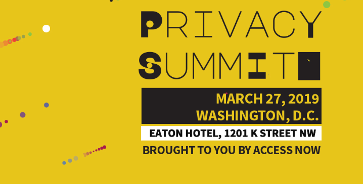 Spyparent's tweet image. RT CommonSense: Washington DC area friends - our own arielfoxjohnson will be speaking about privacy at the AccessNow Data Privacy Summit tomorrow, 3/27, at 12:45 EDT. Details here.
bddy.me/2TG3M1y #DataPrivacySummit #onlineprivacy