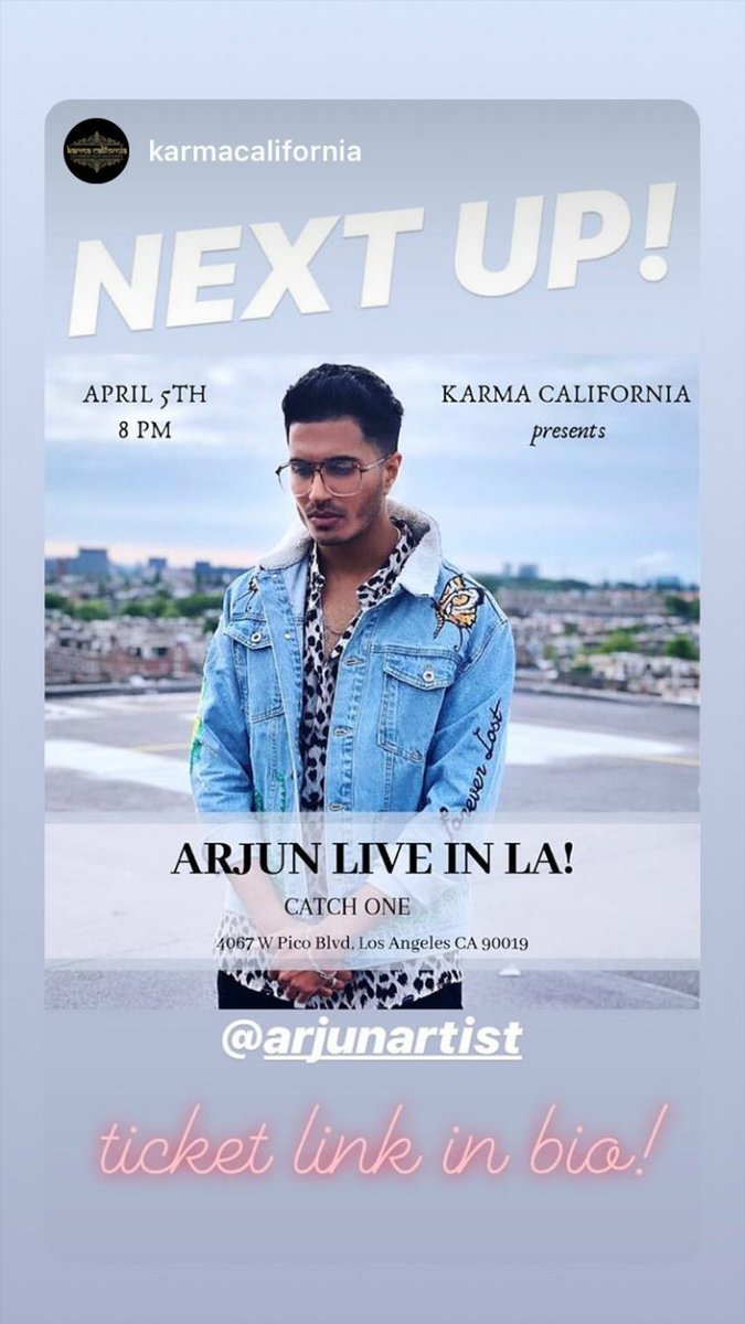 GirlofAssam's tweet photo. #Arjunators @ArjunArtist
________________________
Closer to Home : North America Tour - Tour Schedule | dates and stops + NYC , LA venue
😍 #CloserToHome #LA #NY #Arjun #Arjunators https://t.co/FvZ57CuIac
