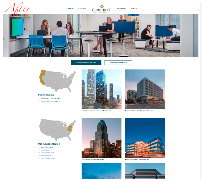 asenka's tweet photo. Asenka was awarded the project to redesign the corporate website for Coretrust Capital Partners. Beautiful properties, years of experience. Please view the new Coretrust Capital Partners site https://t.co/ZGIfqAirn1. 🌇 https://t.co/cAQTcPMqWg