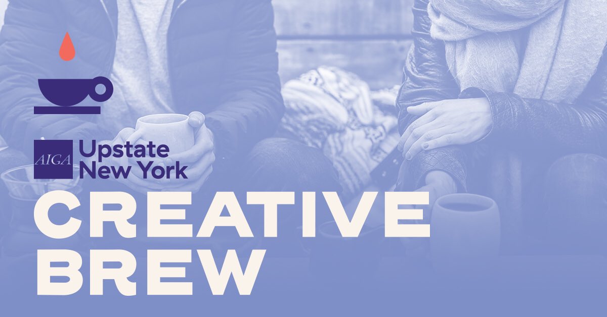AIGAUPSTNY's tweet photo. Nothing like the power of coffee to bring us all together ☕️ The first annual Creative Brew Conference - April 27th at the CoLab in Albany

Get tickets here: https://t.co/hWIlFYK3yA 

#AIGA #CreativeBrewConf https://t.co/lx9x5MdJLY