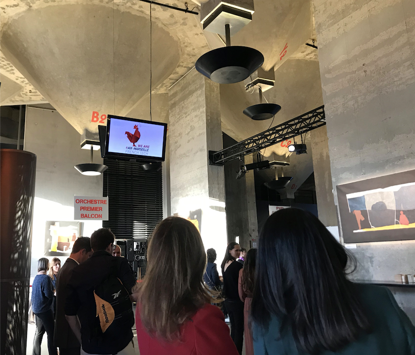 FrenchTechAM's tweet photo. TROPHEES DE L'INNOVATION 🏆💥 C'est le jour J ! Le public arrive au @CepacSilo et la team #AMFT est prête pour cette cérémonie 100% dédiée aux acteurs qui font l'#innovation d'Aix-Marseille 🚀 https://t.co/k2XerS5BuQ
