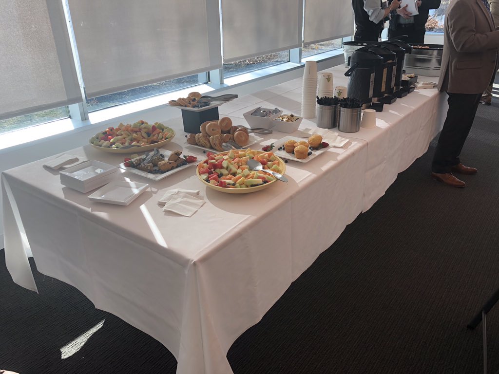 YouthHarbors's tweet photo. Great Legislative Breakfast organized by @MaldenMAChamber with speakers: @SenJasonLewis, @RepBrodeur, @MayorOfMalden, and @masshiremncc. Presentation on the workforce development in Malden was very informative! Thank you @Unidine for the breakfast foods!! @JRISocialJstce https://t.co/4nA5XRqEBH