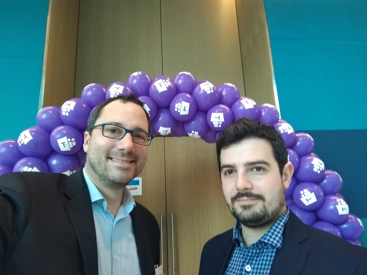 MatthieuVany's tweet photo. #MicrosoftTeams déjà 2 ans ! #claranet est présent chez #Microsoft Avec @h4dn355 ça commence dans 30 min ! https://t.co/moxMWhhzQB