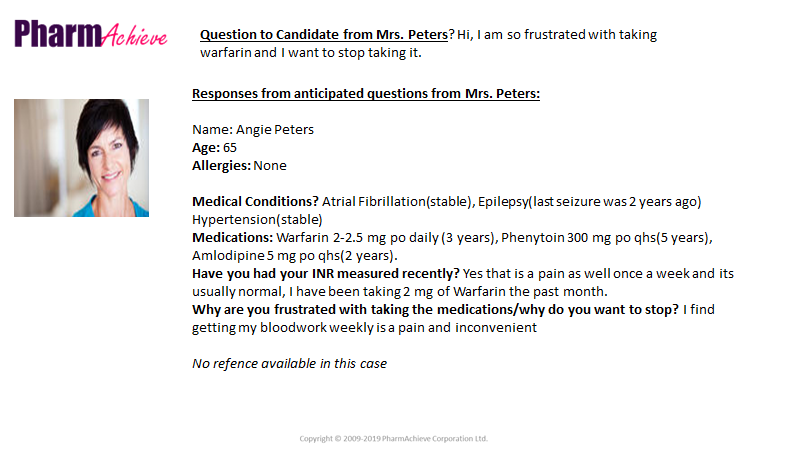 AchievePharm's tweet photo. In honor of epilepsy awareness here is a sample #pharamcyosce case for your weekly practice. What further questions would you probe this patient? What would you advise her? #pharmacist #EpilepsyAwareness https://t.co/XIWxPpMoO1