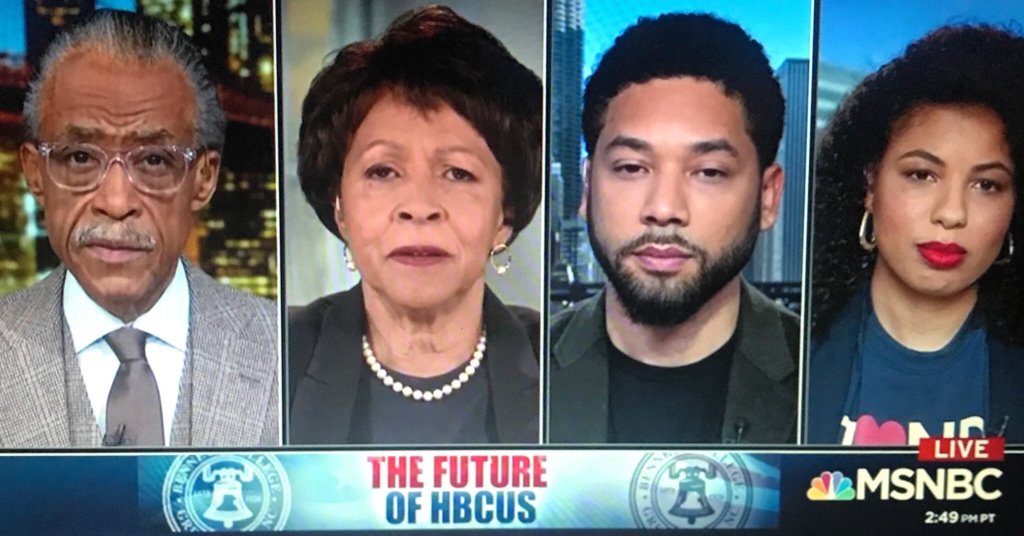 theblocksmith's tweet photo. Actor Jussie Smollett has been cleared of all charges. https://t.co/umFKIFyK90 https://t.co/p8VNkSpY3W