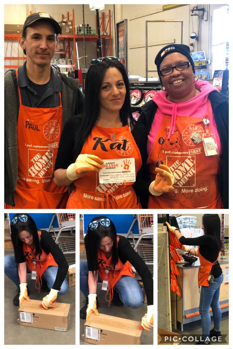 Kat was #caughtorangehanded by 1285’s Infocus Team using proper safety procedures while packing out. 
Great Job Kat!! 😁👍🏻👏🏻😁👍🏻👏🏻😁
#whyiworksafe #keepingitsafe