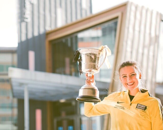 SheffieldSU's tweet photo. Varsity Winners 2019! 🏆 
We have won Varsity for the seventh consecutive year. Congratulations to the athletes that have competed and thank you for the black and gold support! 
#weareblackandgold #sheffvarsity https://t.co/366TkckzRy