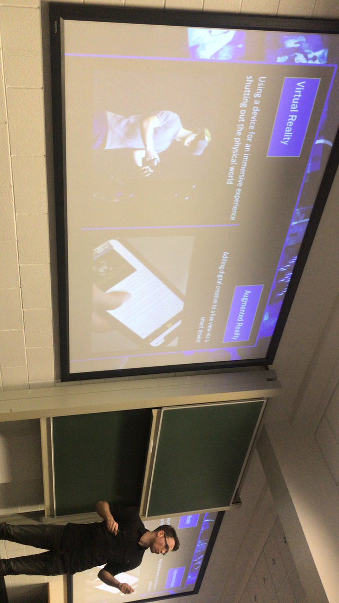 BusinessDCU's tweet photo. Brian Sheehan @Sheehan147 from Maximum Media talks on how they are leverage AR within their own platforms #GetMobile19 #DigitalMarketing @JOEdotie @Herdotie @MrNiallMcGarry https://t.co/tpvHbKGAQH