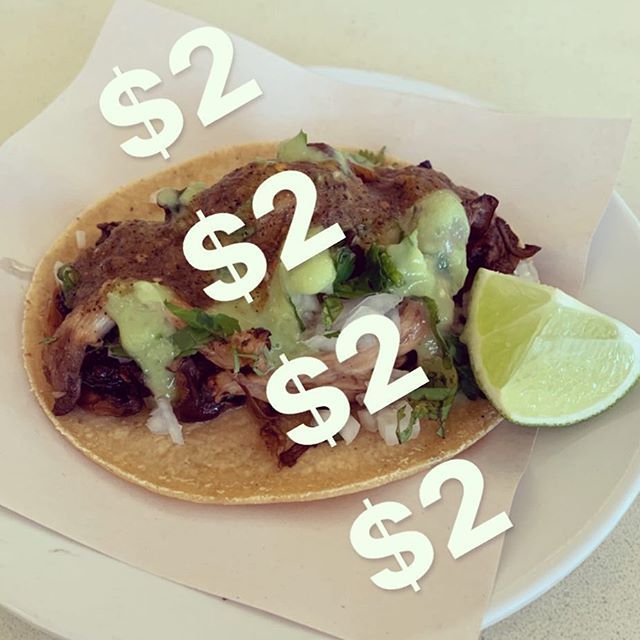 🚨Taco Tuesday: $2 Mushroom Taco🚨
Trinity Bellwoods location only.

#grandelectric #tacos #tacotuesday ift.tt/2U07UOS